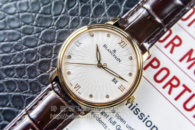 Blancpain手錶 新品 寶鉑經典之作 原裝進口9015機芯 寶珀全自動機械男表  hds1136